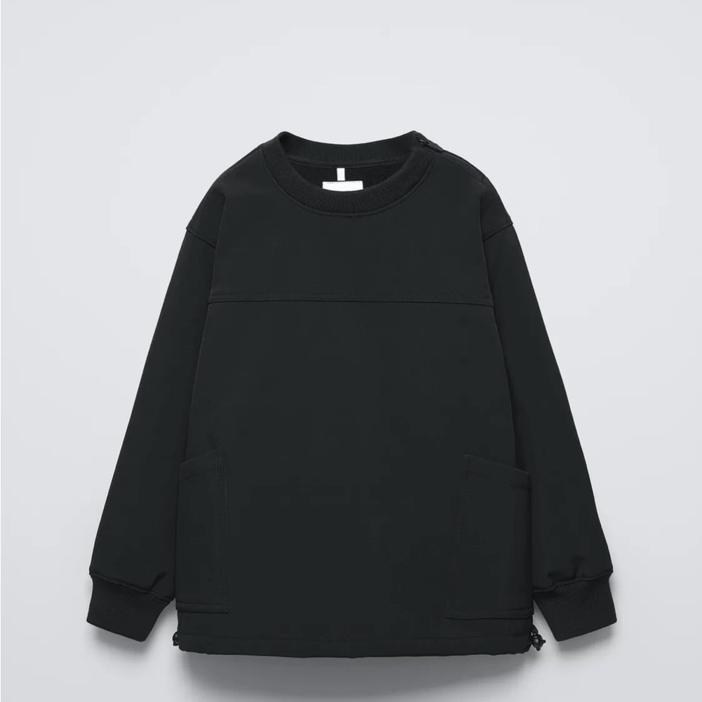 Zara Kids Black Raincoat